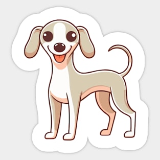 Adorable Italian Greyhound Sticker